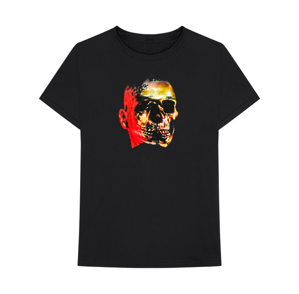 SSDD SKULL BLACK - Front